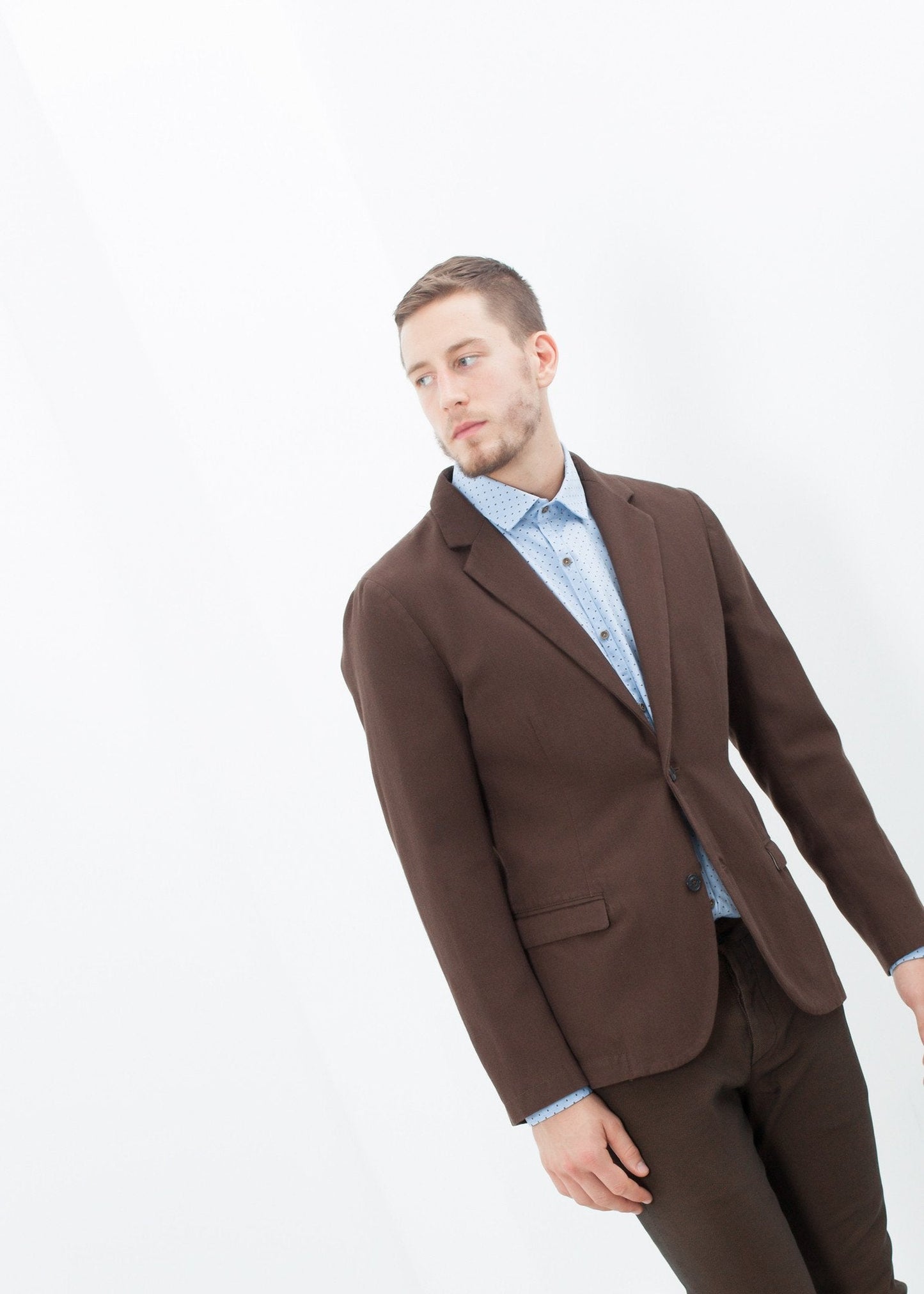 Veste sport en marron
