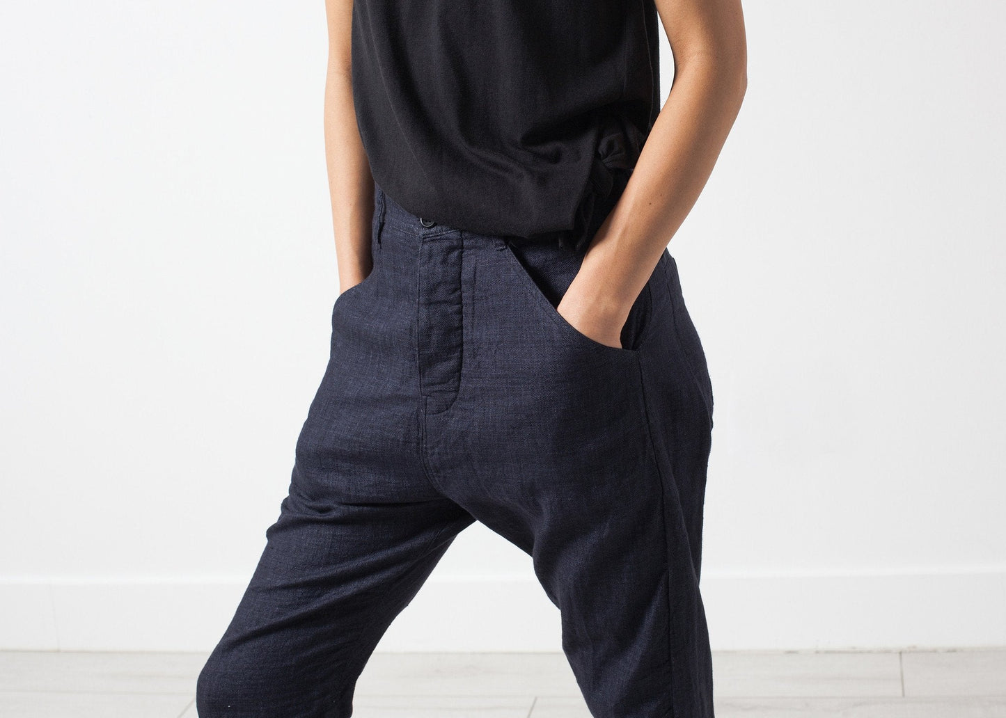Pantalon Balan en Lin
