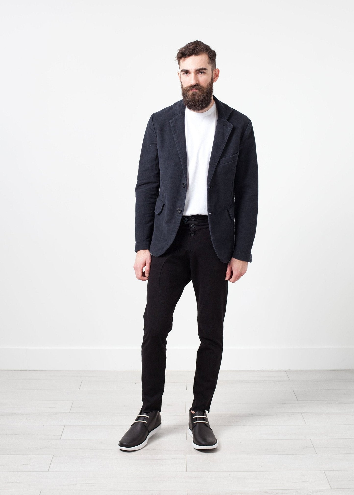 Zepo Blazer i Borstad bomull