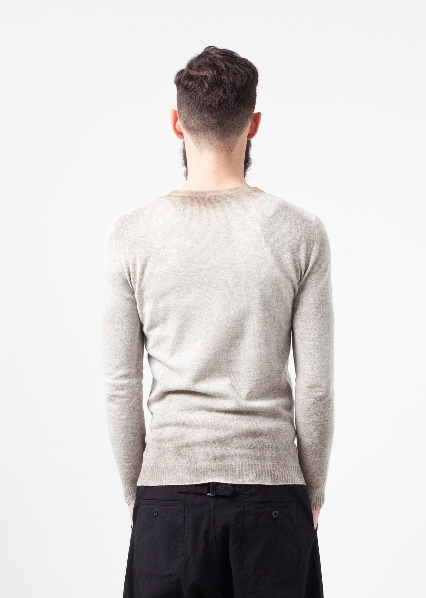 Fläckig Cashmere Crewneck