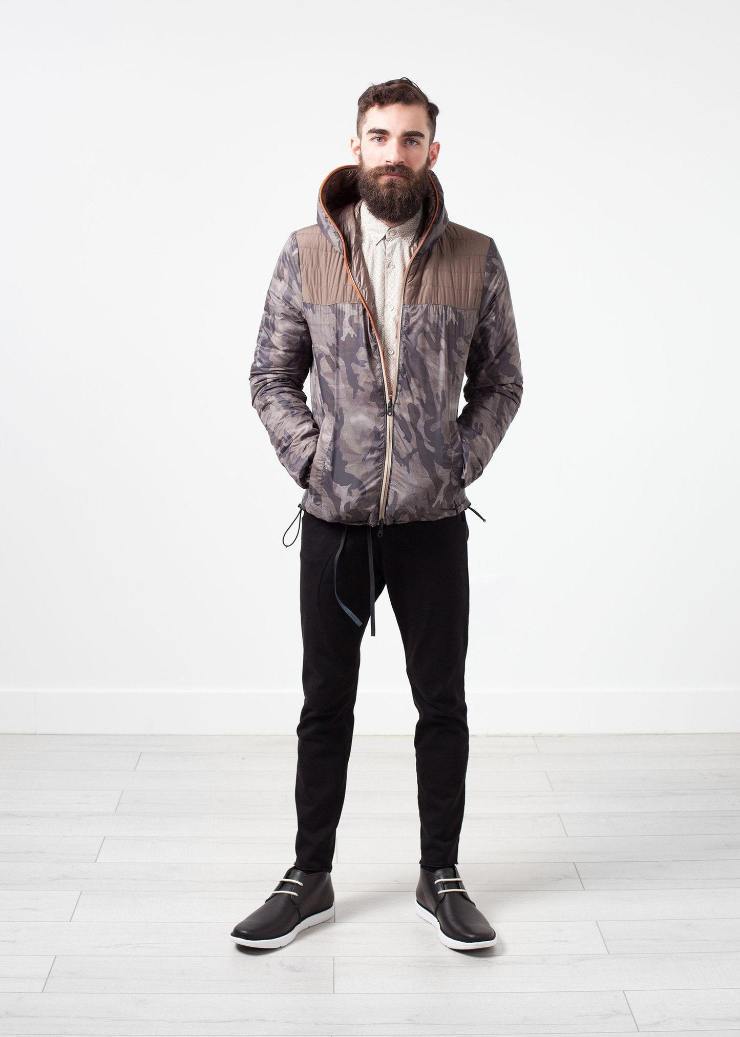 Peone-Jacke in Khaki