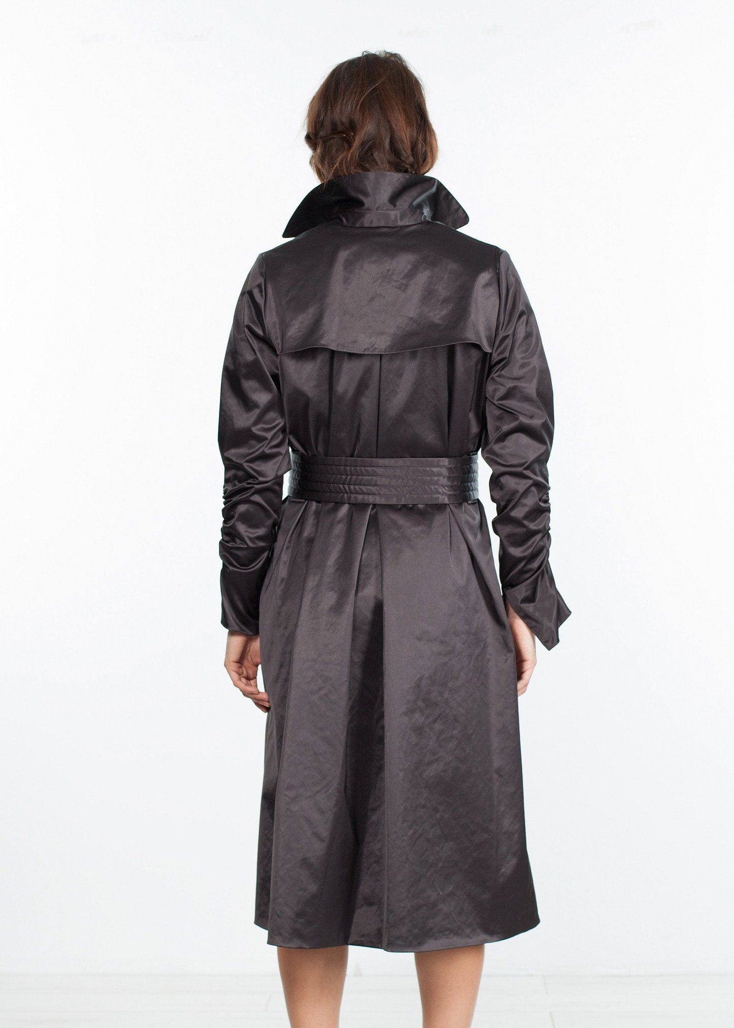 Trenchcoat in Schwarz 