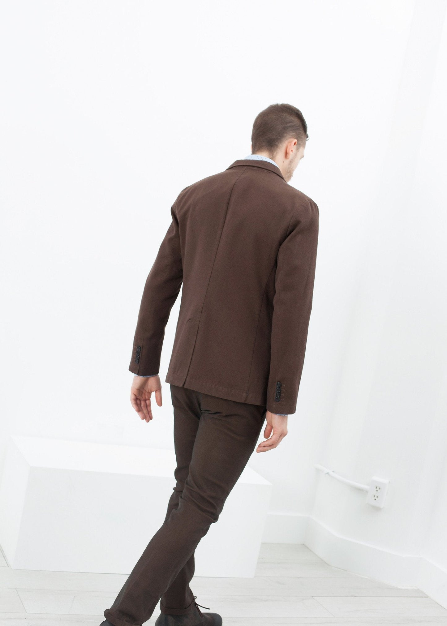 Veste sport en marron