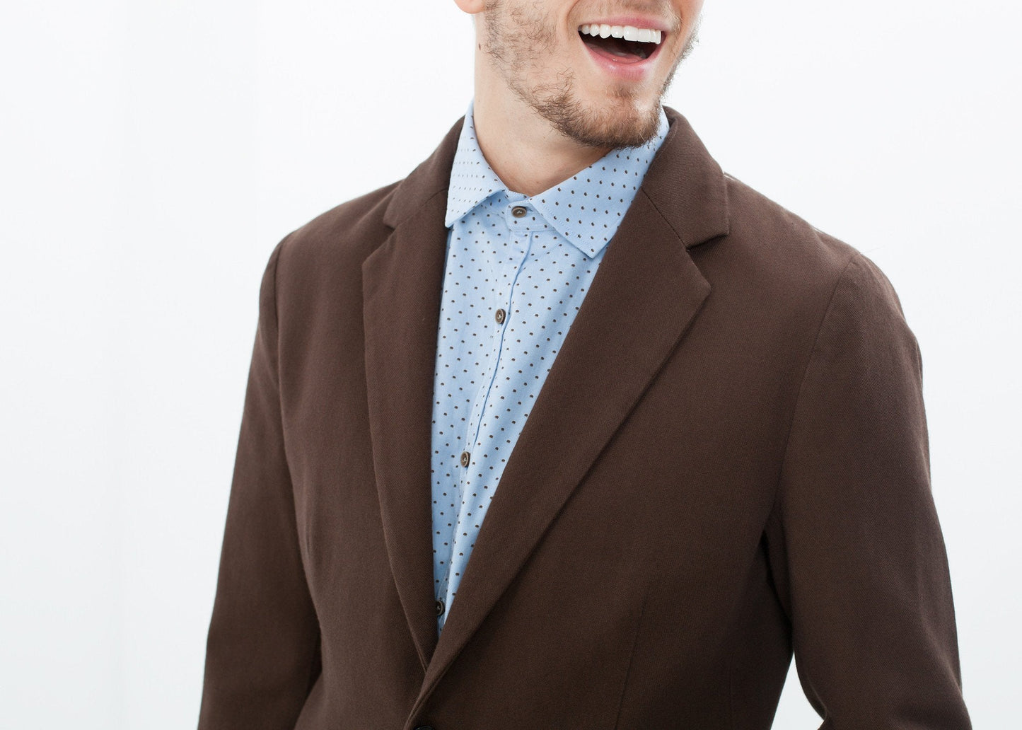 Veste sport en marron