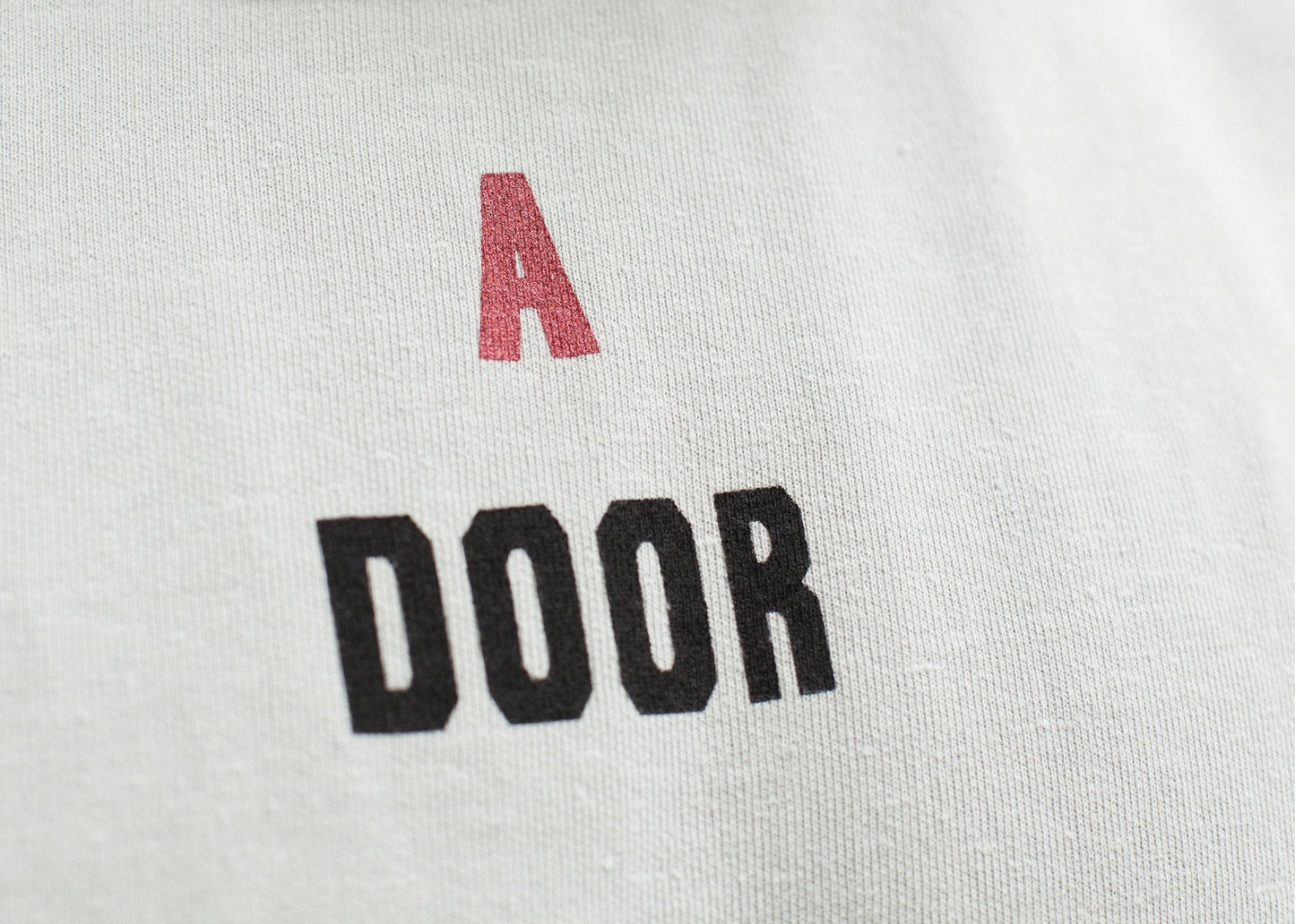 Vintage sweatshirt i ljusgrå 