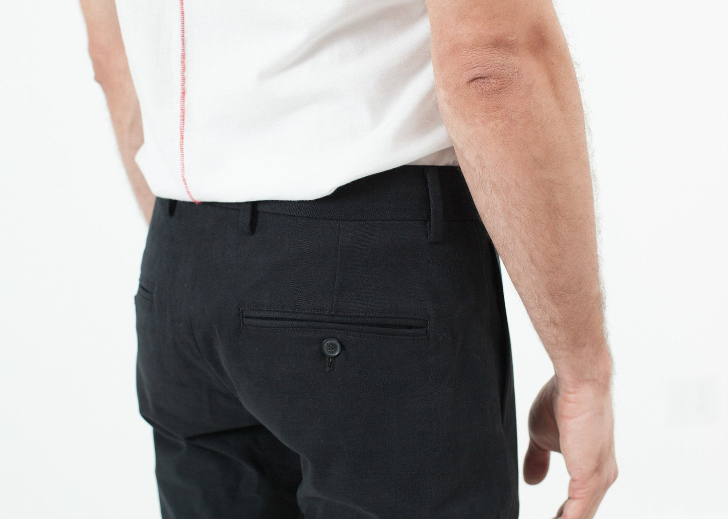 Herren Chino in Schwarz