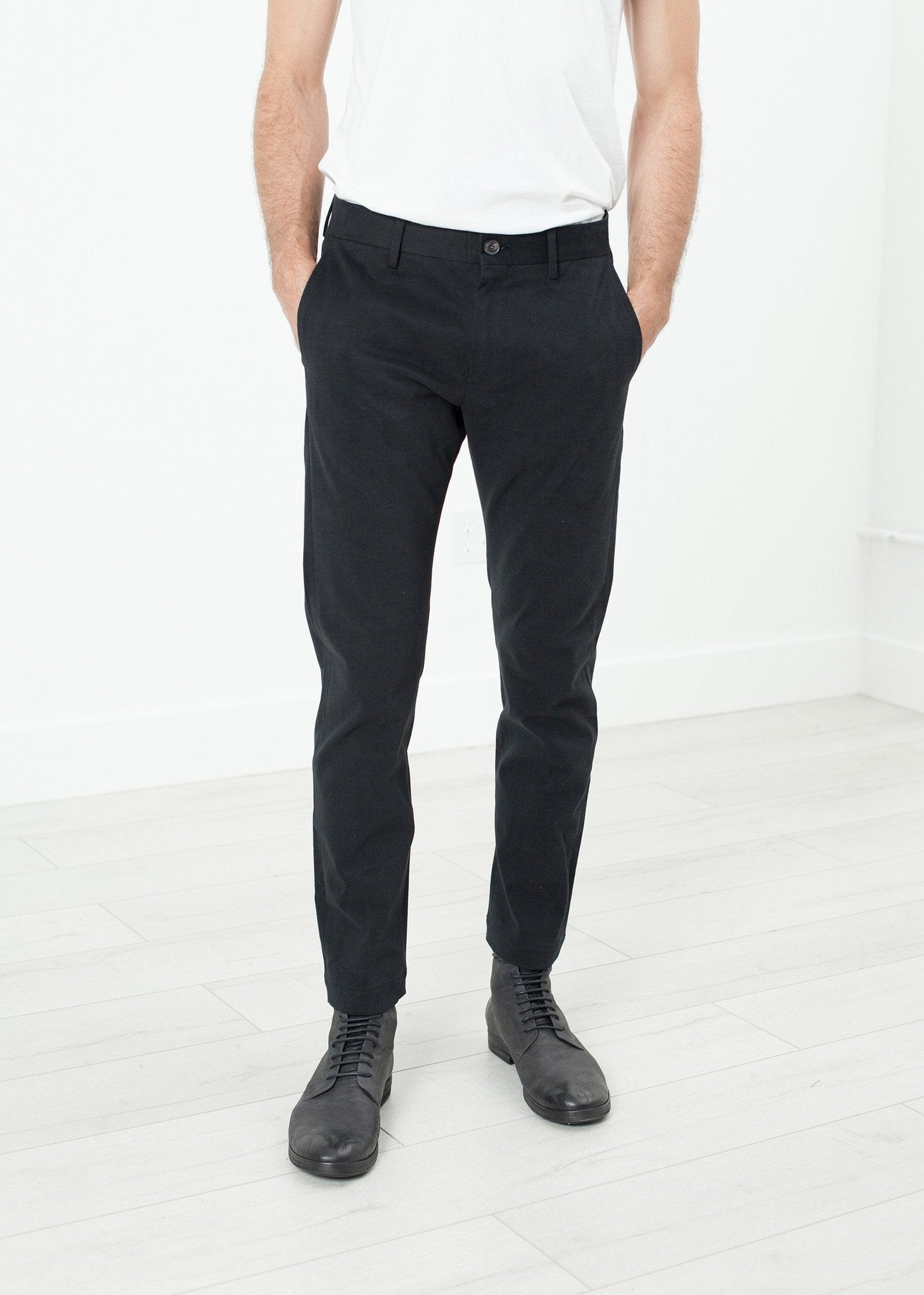 Herren Chino in Schwarz