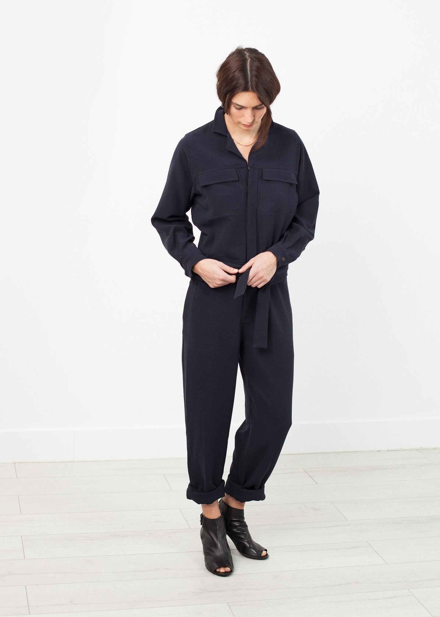 Arbeiter-Jumpsuit in Navy