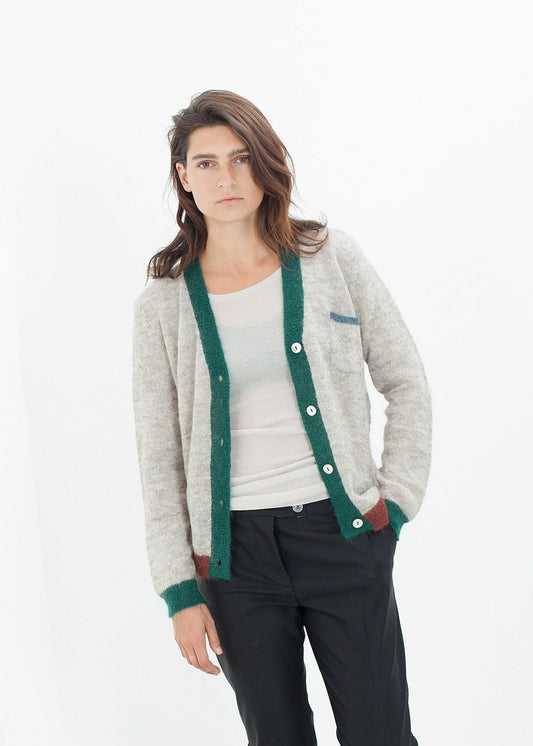 Deskle-Cardigan in Heather 