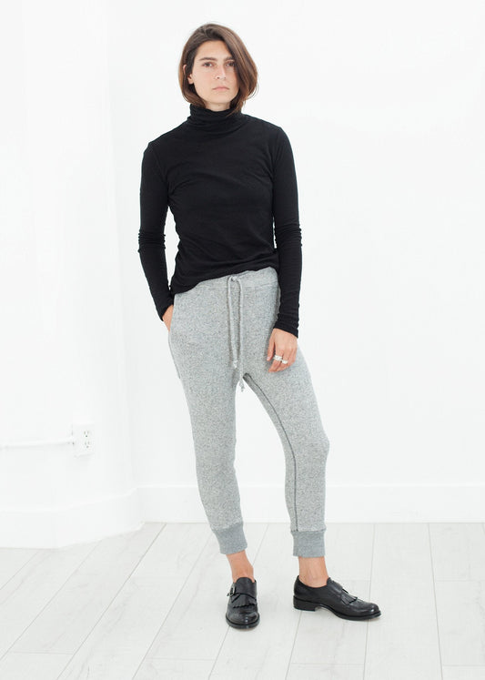 Sweat court Highsoft en gris chiné