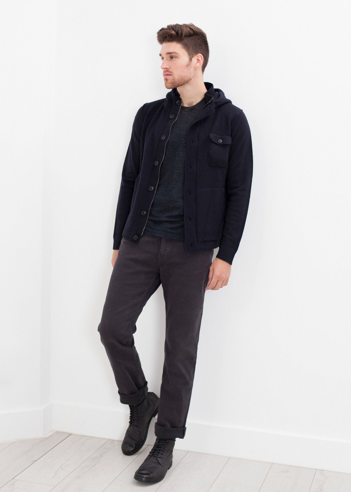 Veste Hubbard en bleu marine