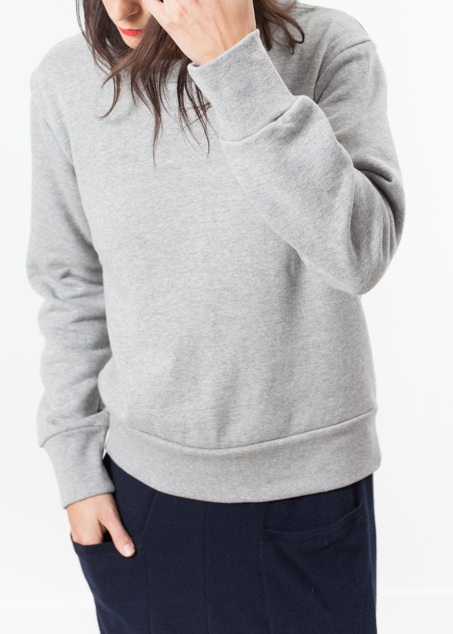 Sweat Loopwheeler en gris