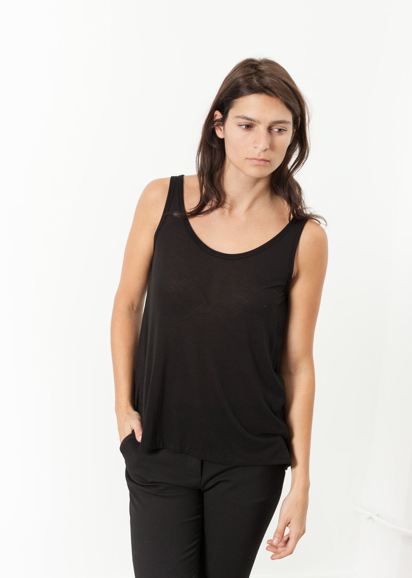 Brandy Tank in Schwarz
