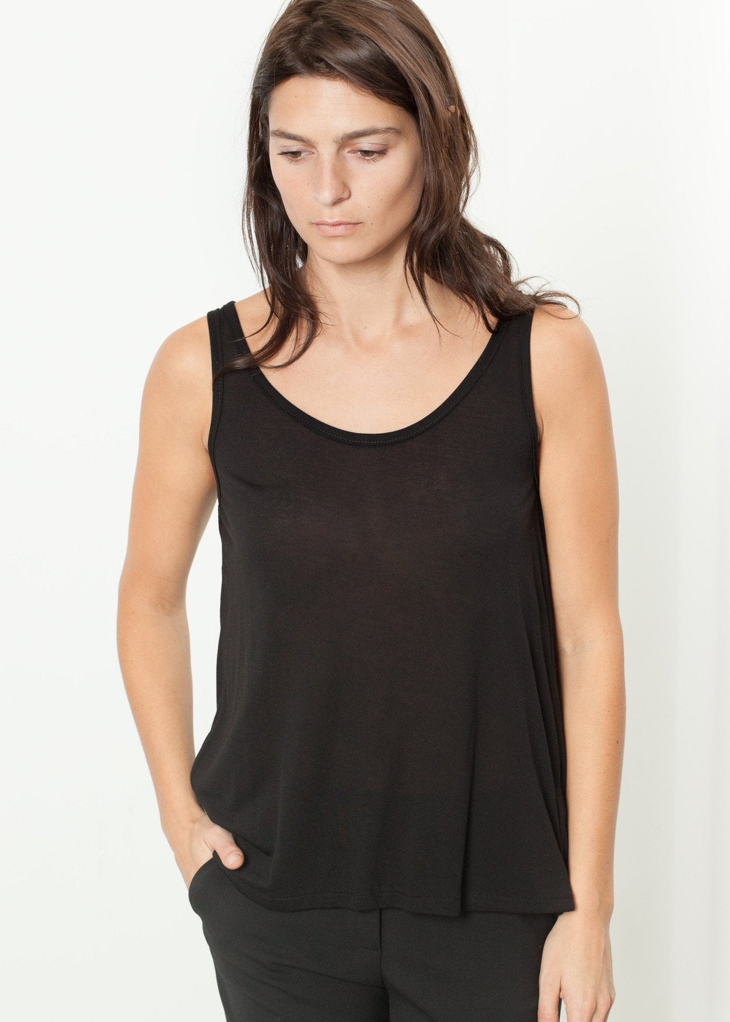 Brandy Tank in Schwarz