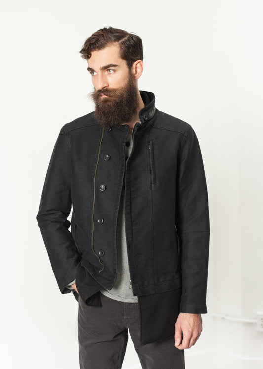 Morten Jacke in Schwarz