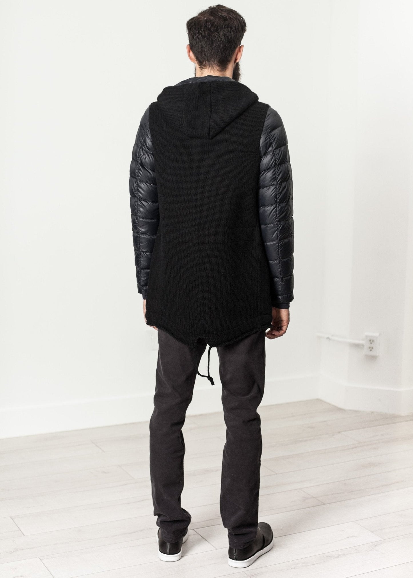 Hooded Parka i svart