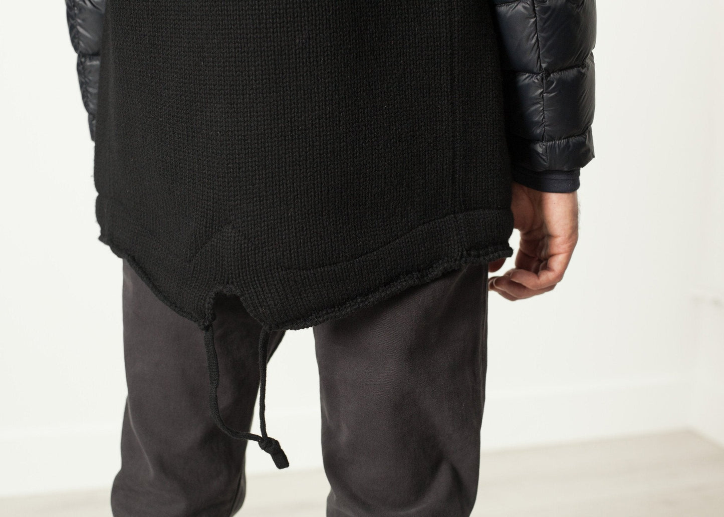 Hooded Parka i svart