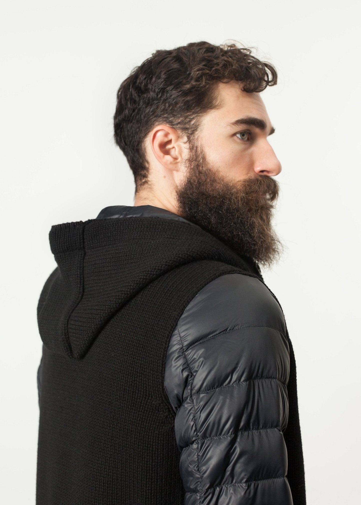 Hooded Parka i svart