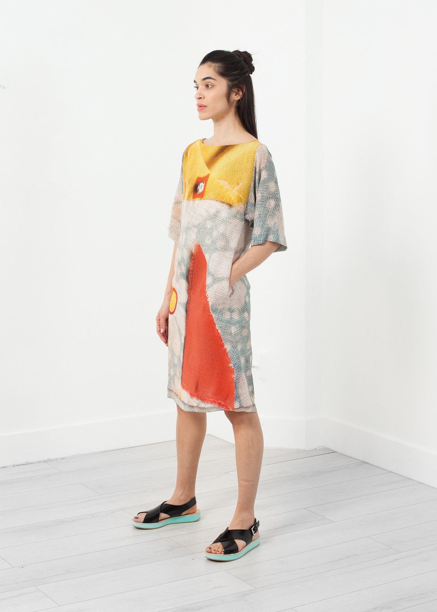 3/4 Sleeve Kimono-Dresss 2 (!)