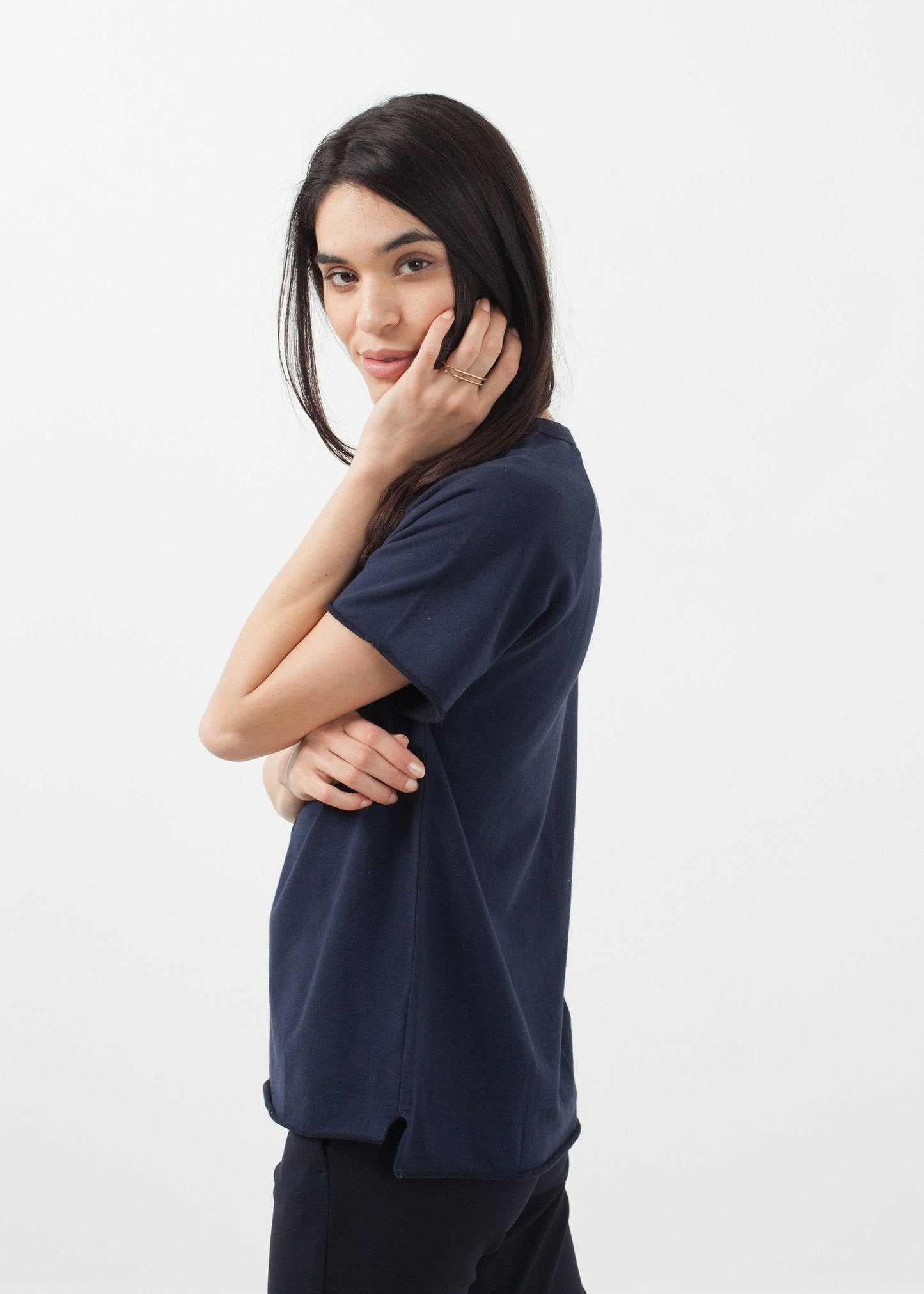 Unisex bomull Tencel skjorta