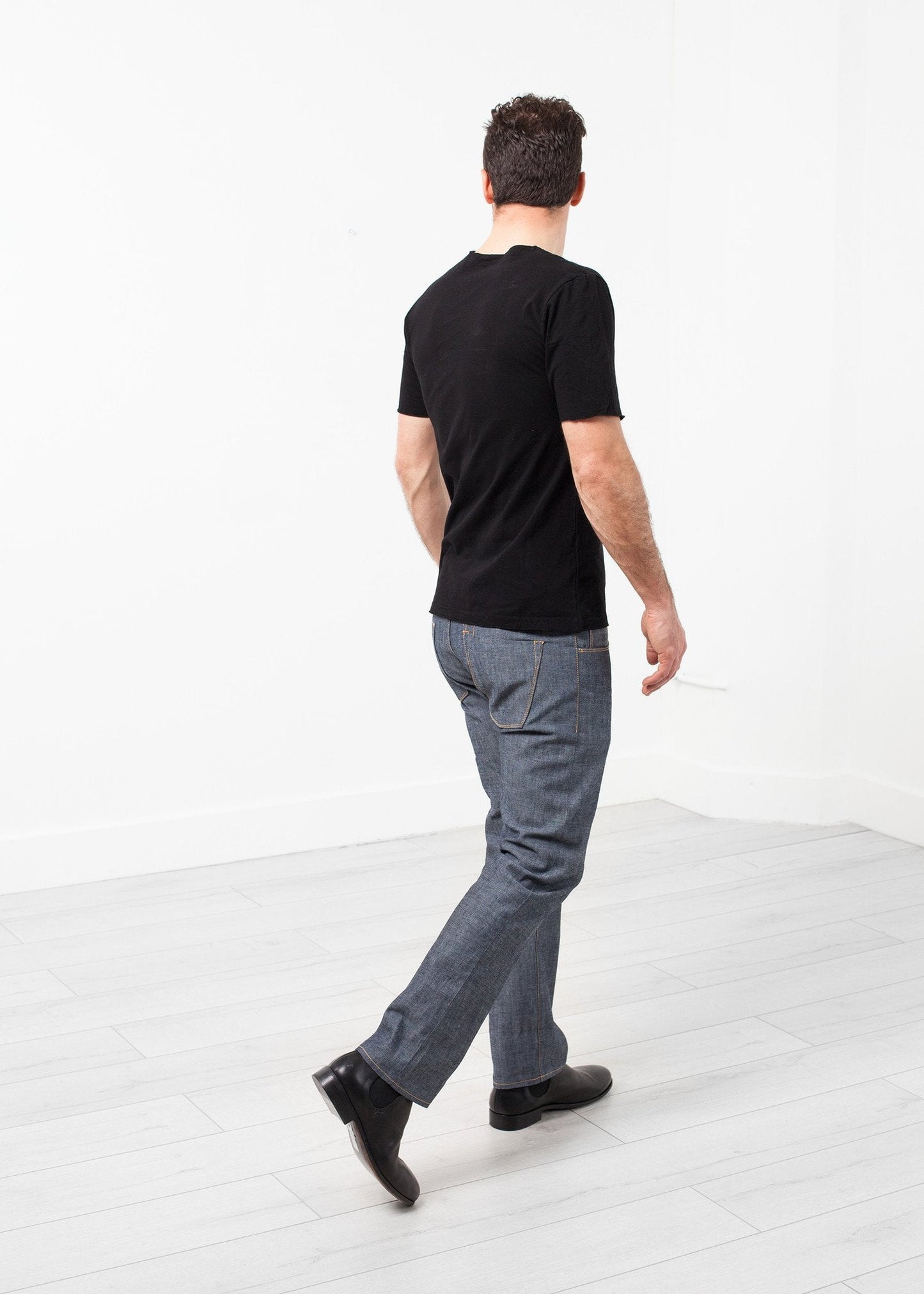 Gewaschener Jeansstoff