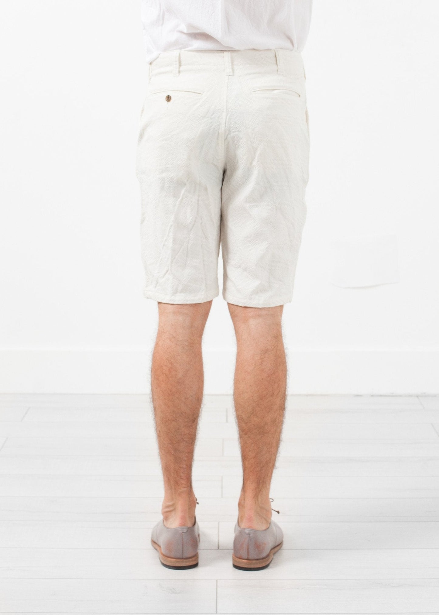 Short à carreaux