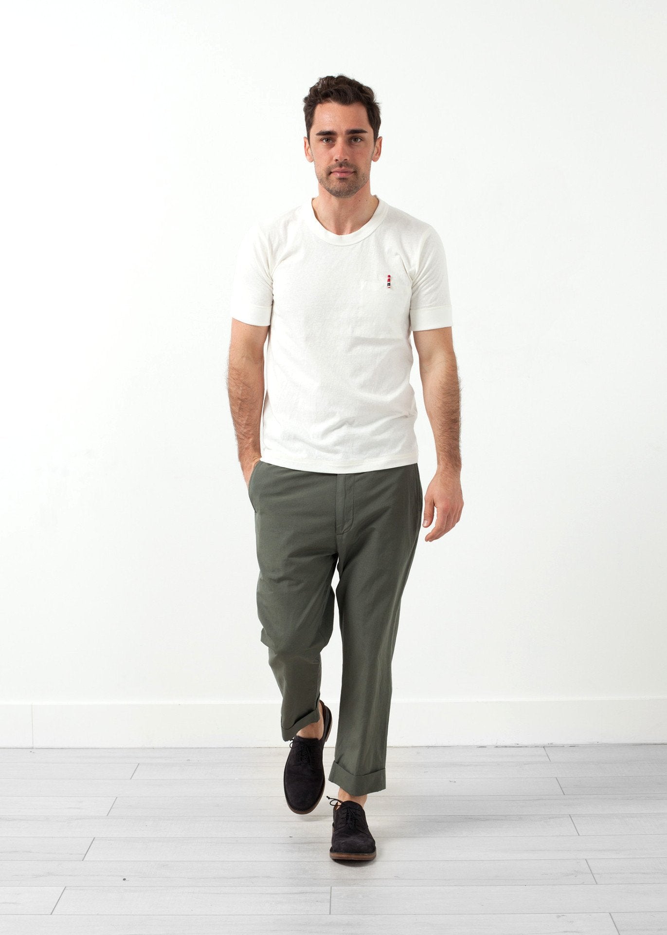 T-shirt en jersey interlock