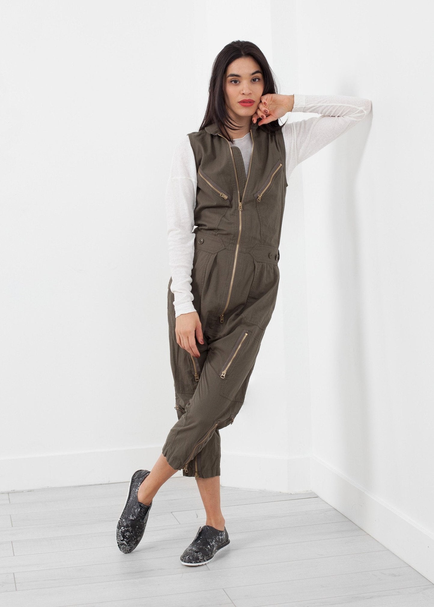 Sarouel Flightsuit sans manches