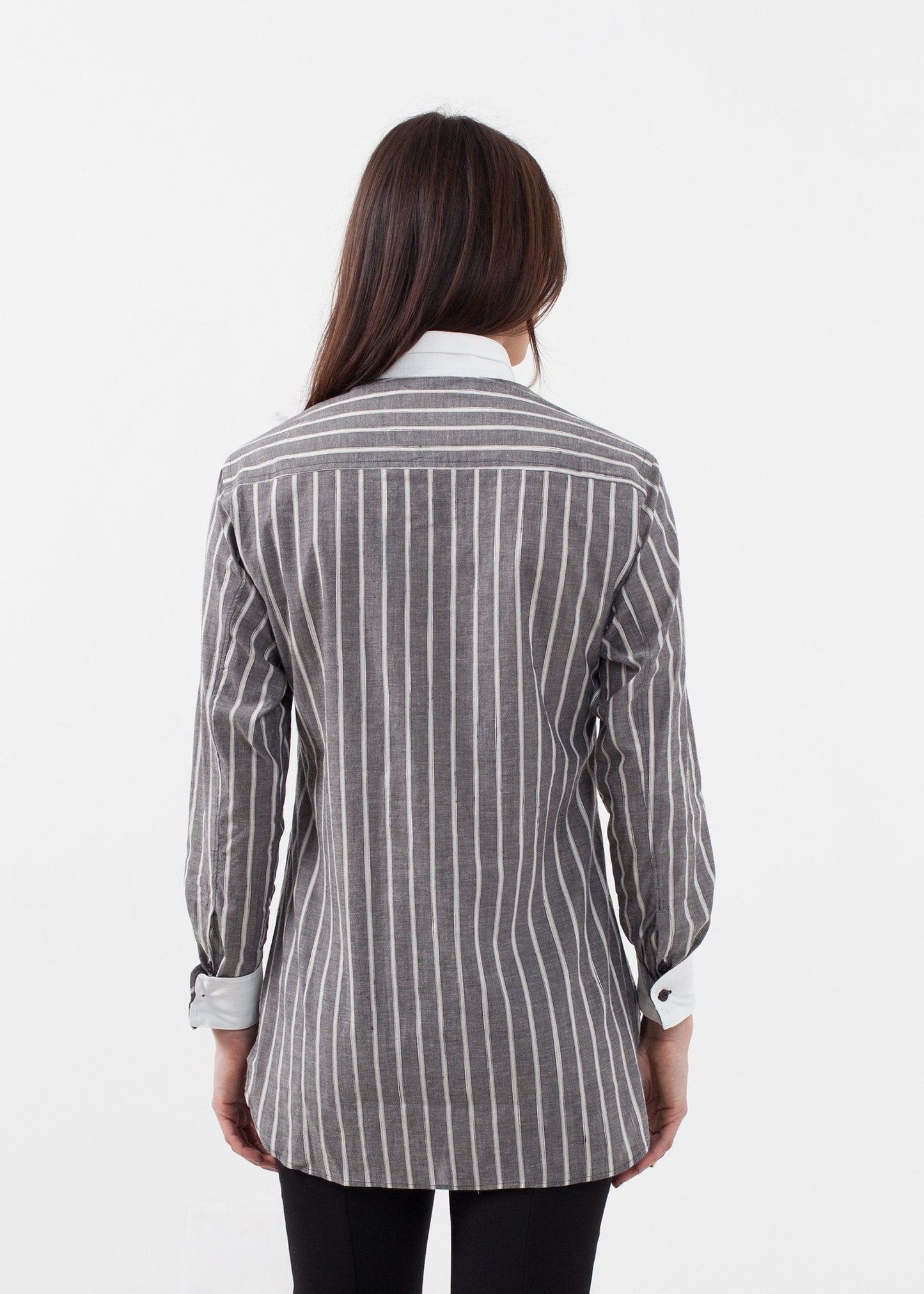 Chemise de smoking rayée