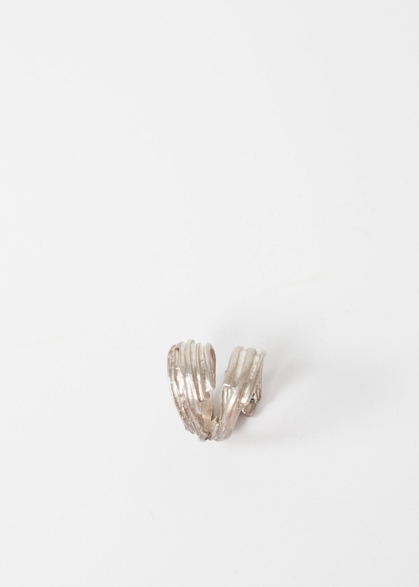Anneau de bobine d'argent en sterling
