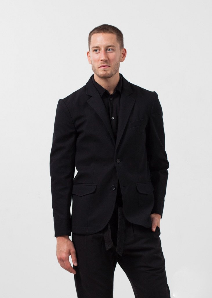 Blazer med två knappar
