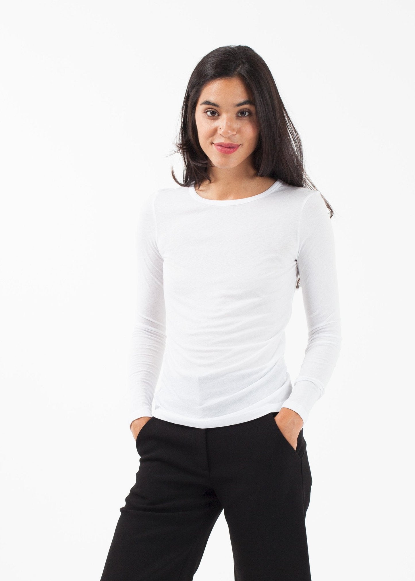 Långärmad t-shirt