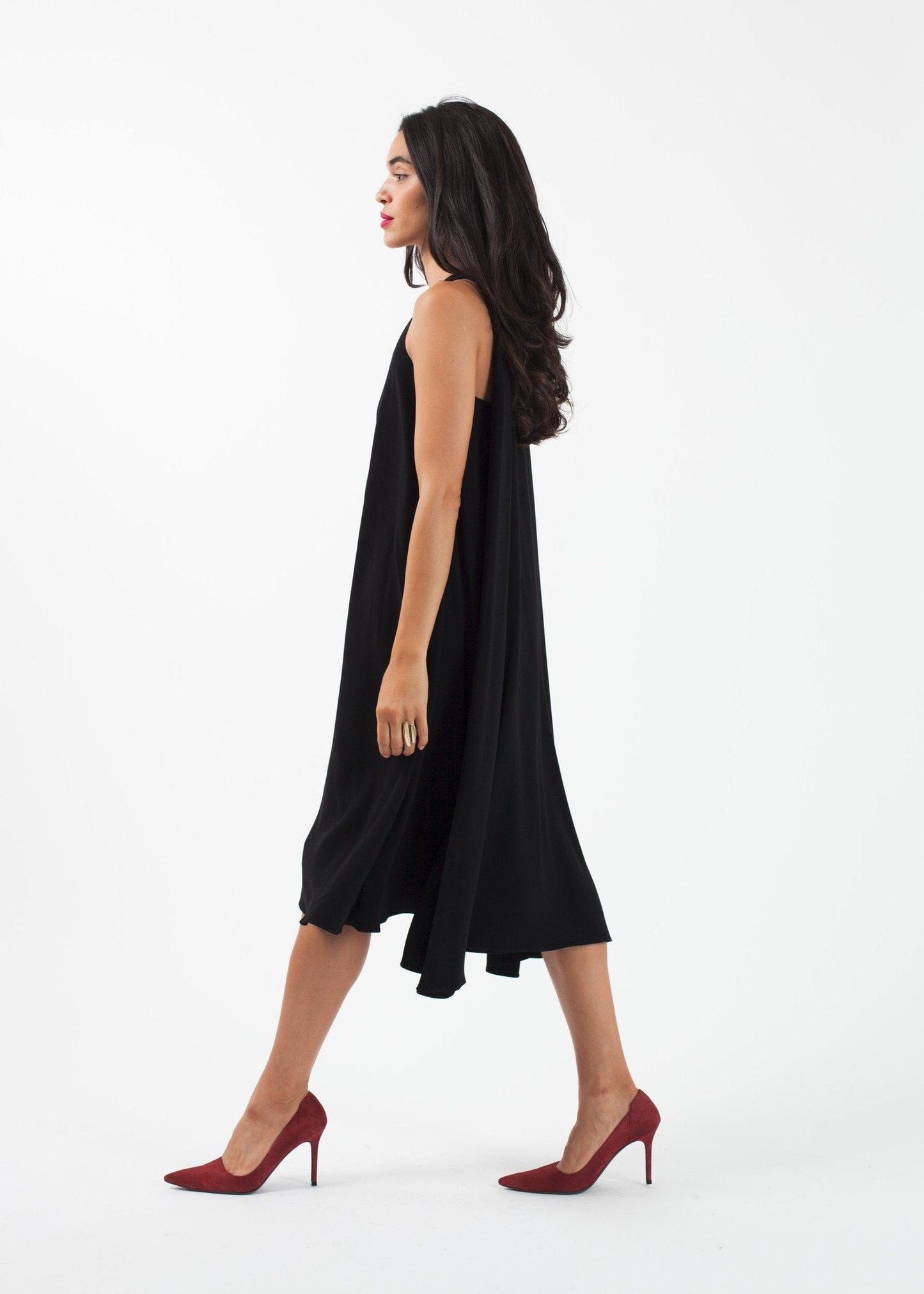 Cape-Kleid