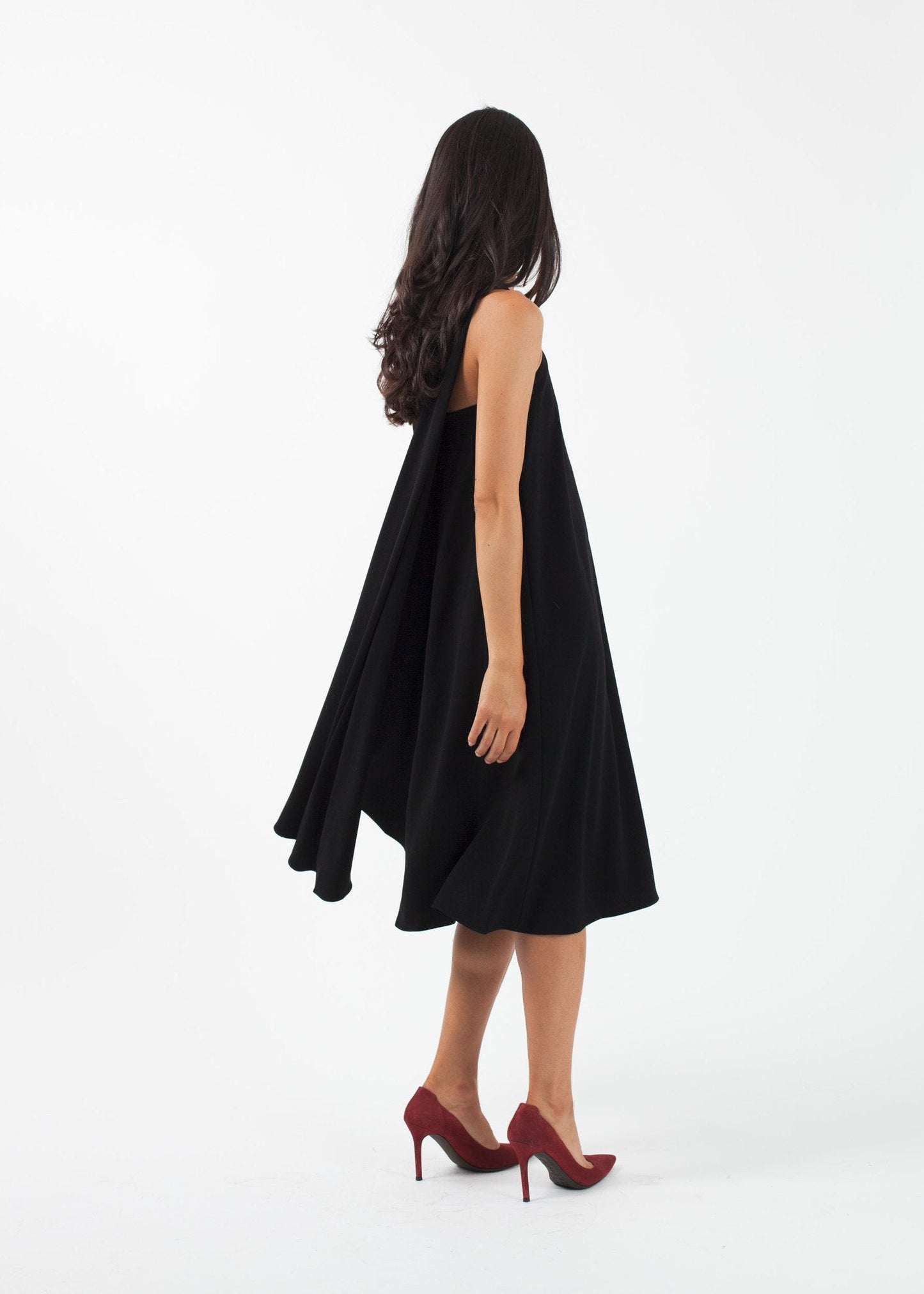 Cape-Kleid