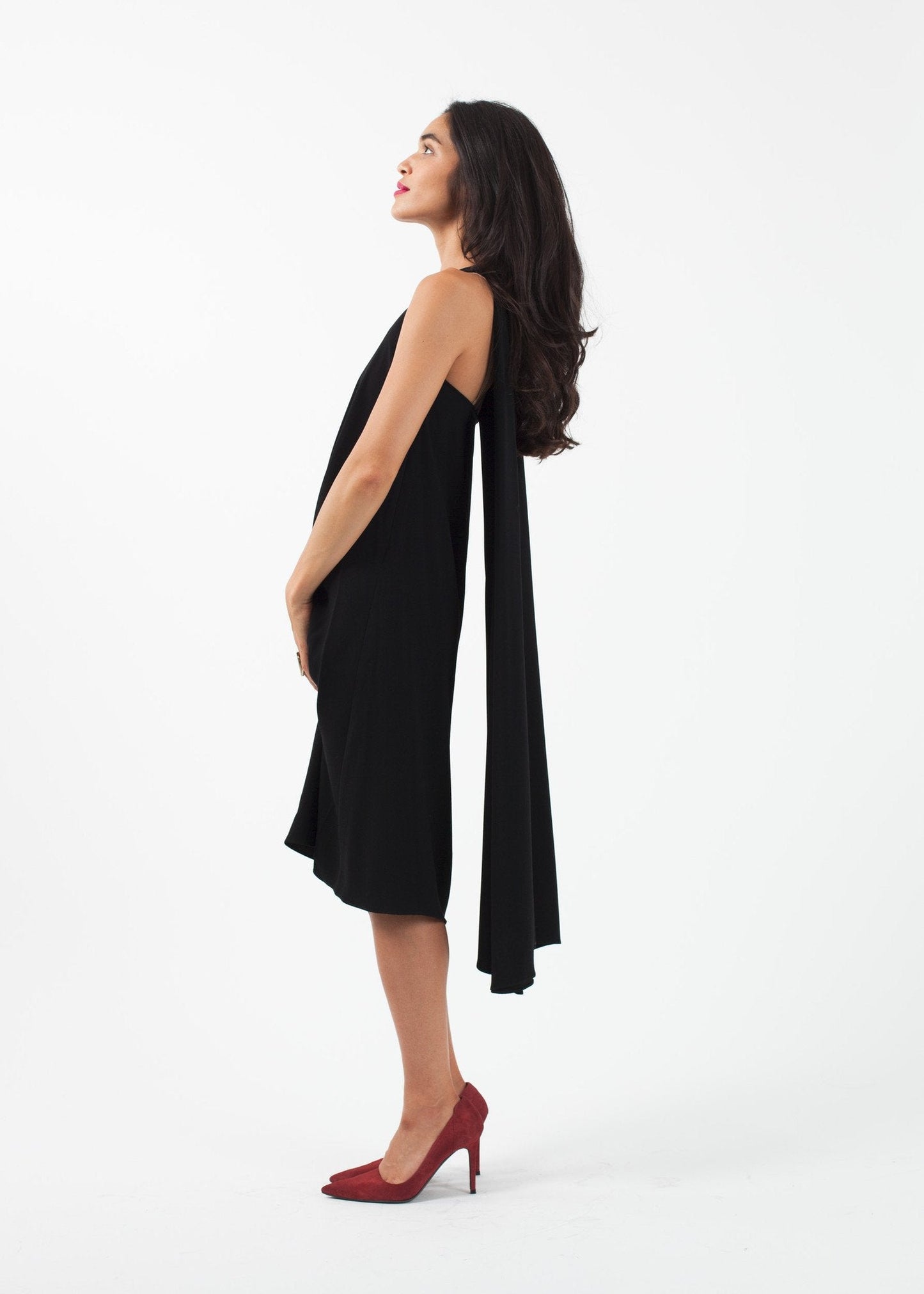 Cape-Kleid