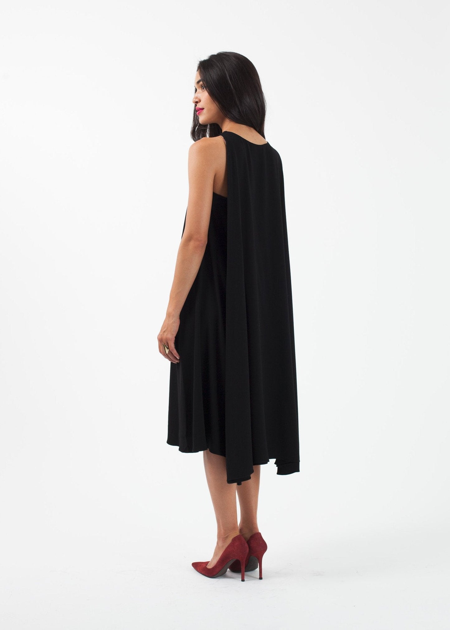 Cape-Kleid