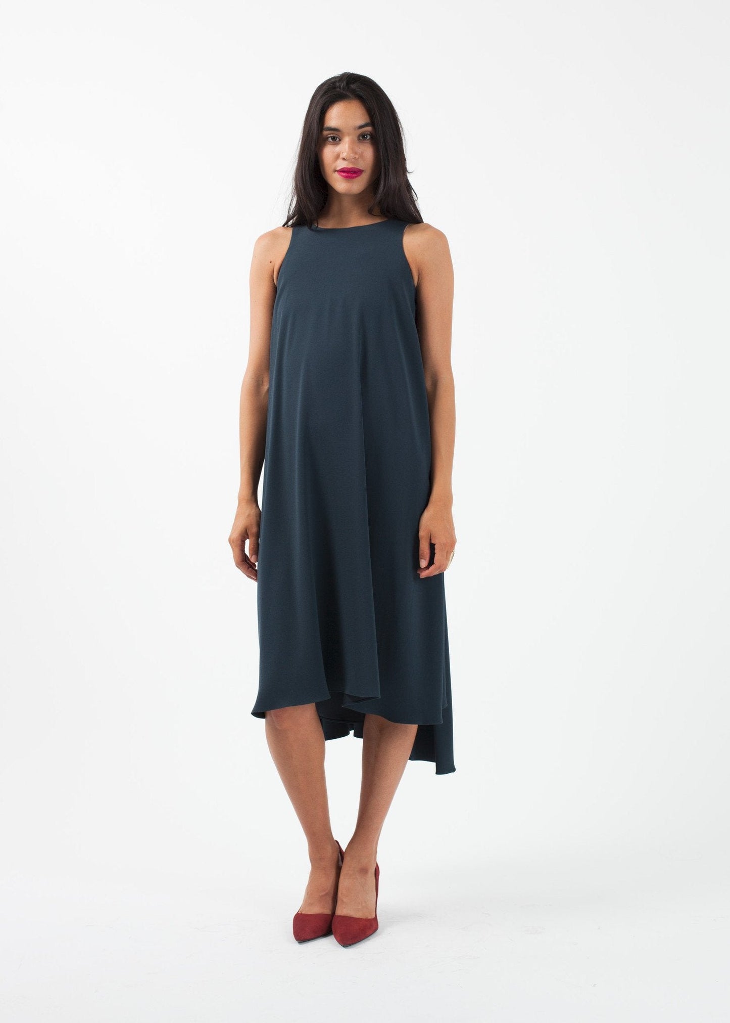 Cape-Kleid