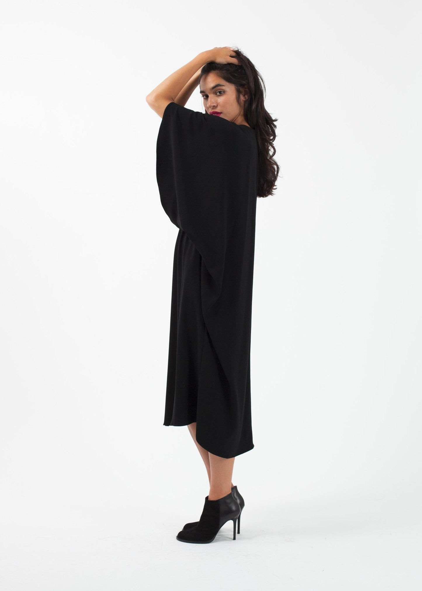 Kleid mit elastischer Taille
