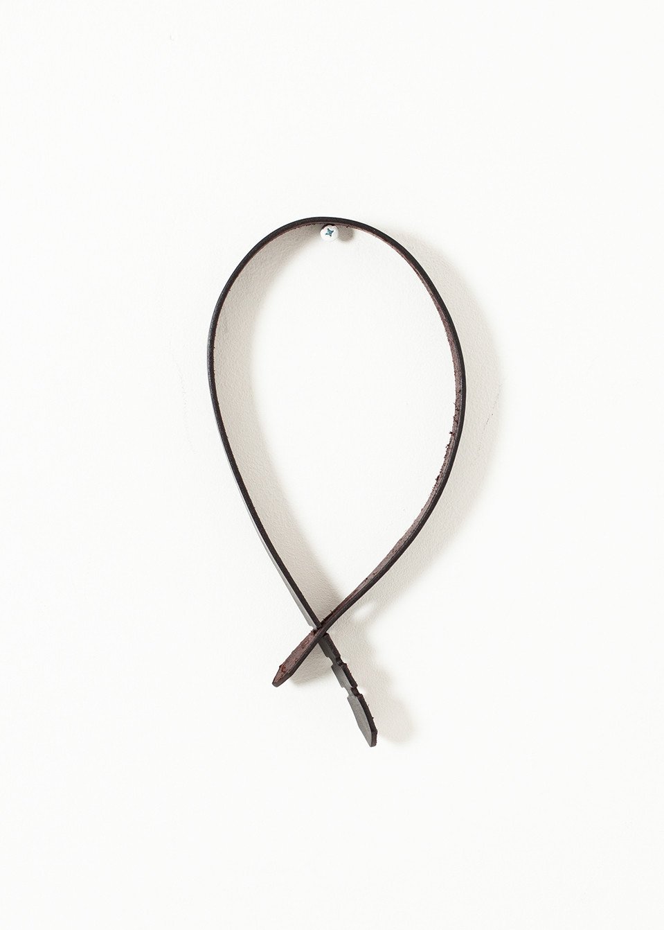 Ceinture sans boucle en noir