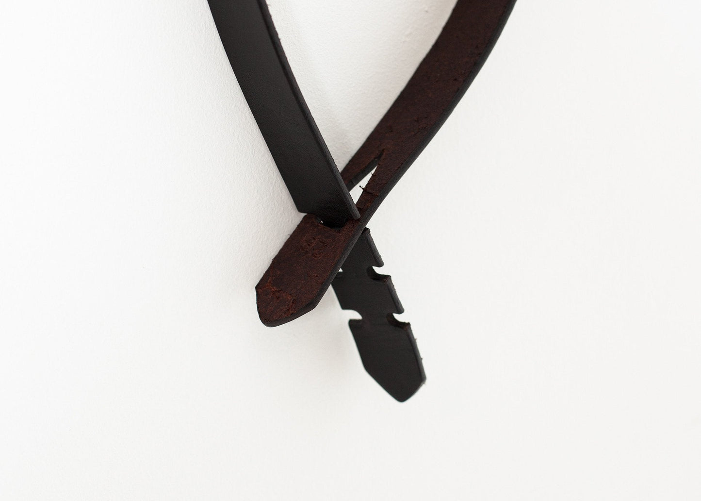 Ceinture sans boucle en noir