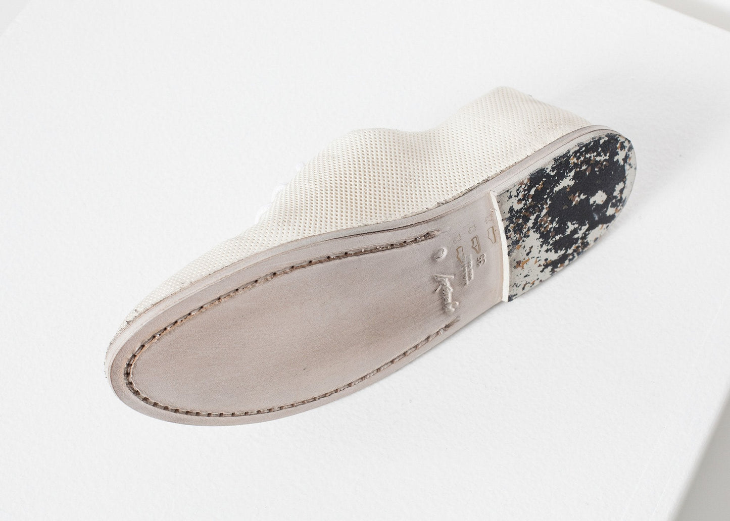 Diamond Slip-On en blanc