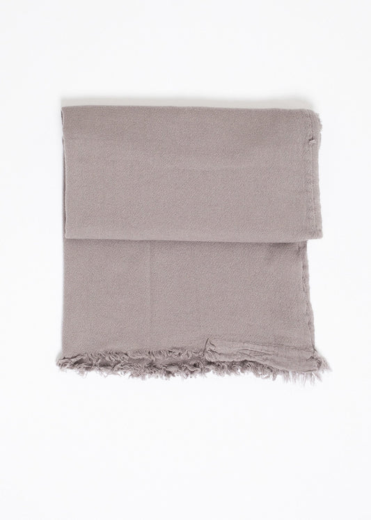 Écharpe simple en gris