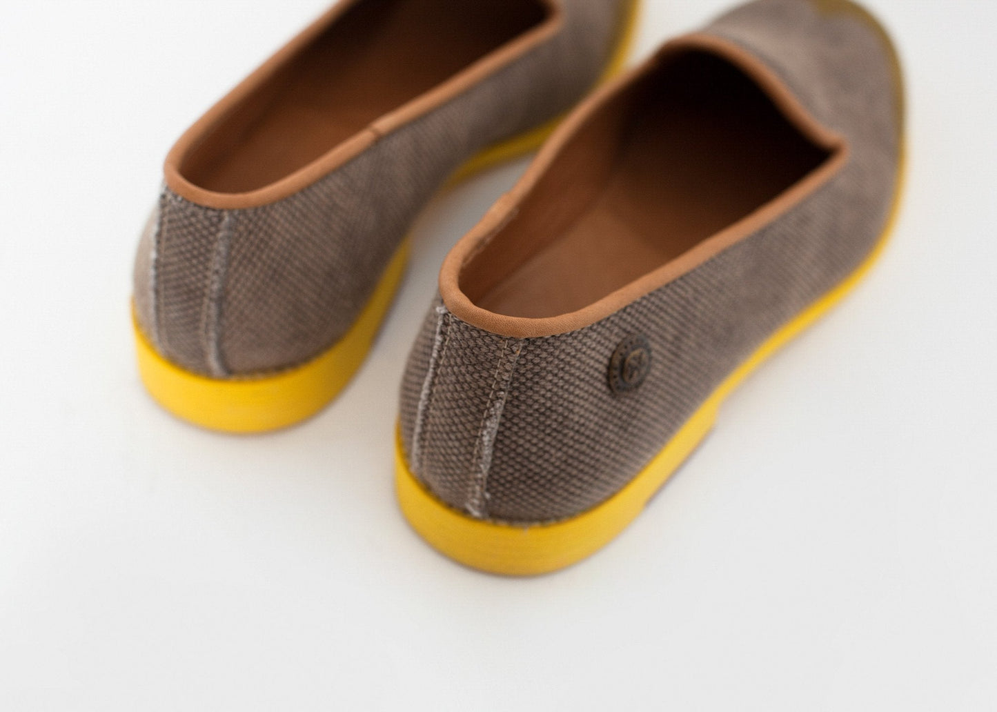 Wingtip Loafer i gult