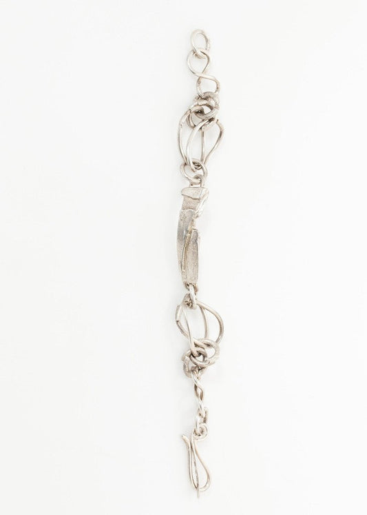 ID d'argent Bracelet en argent sterling