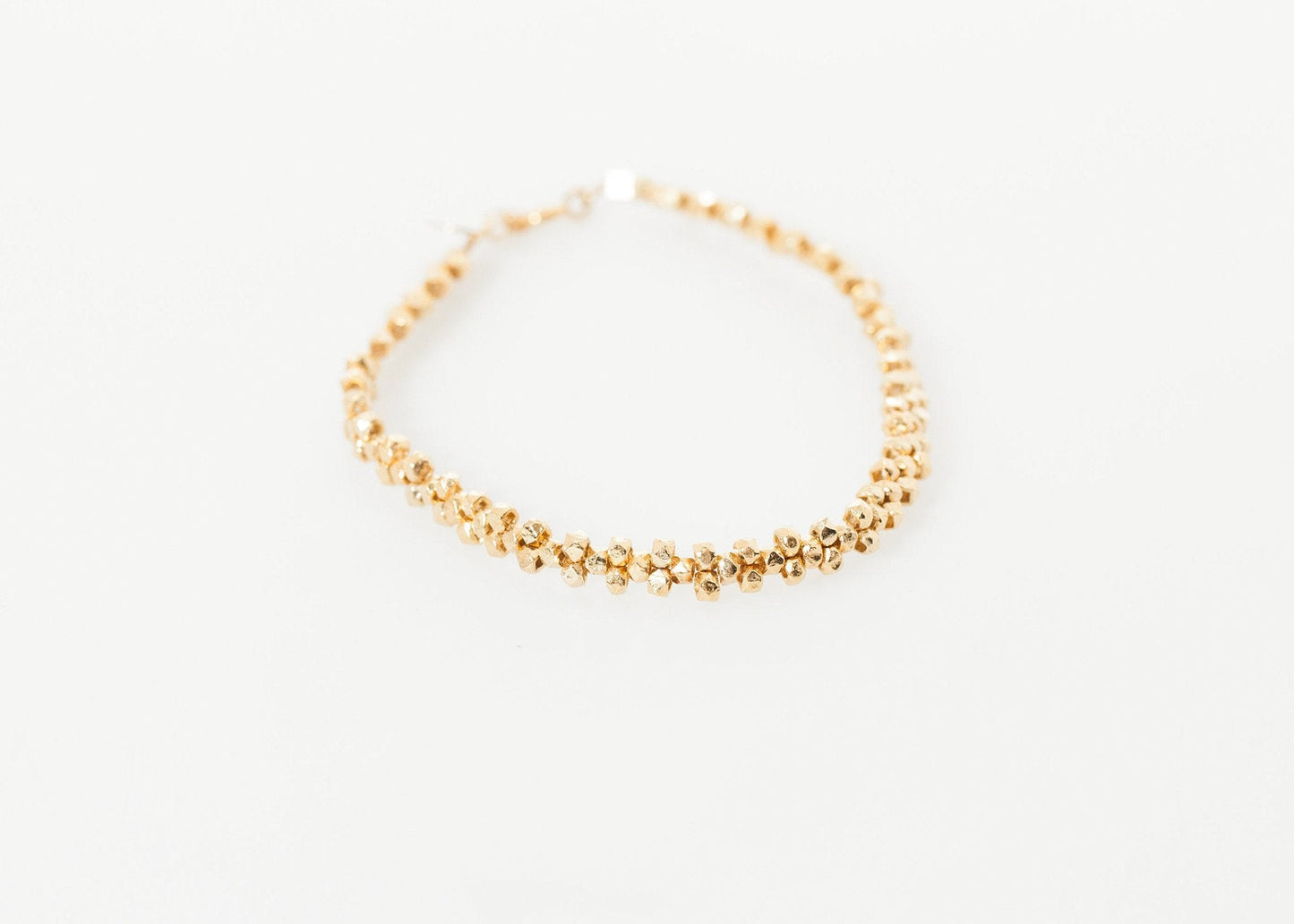 Lane Bead Armband i guldmässing