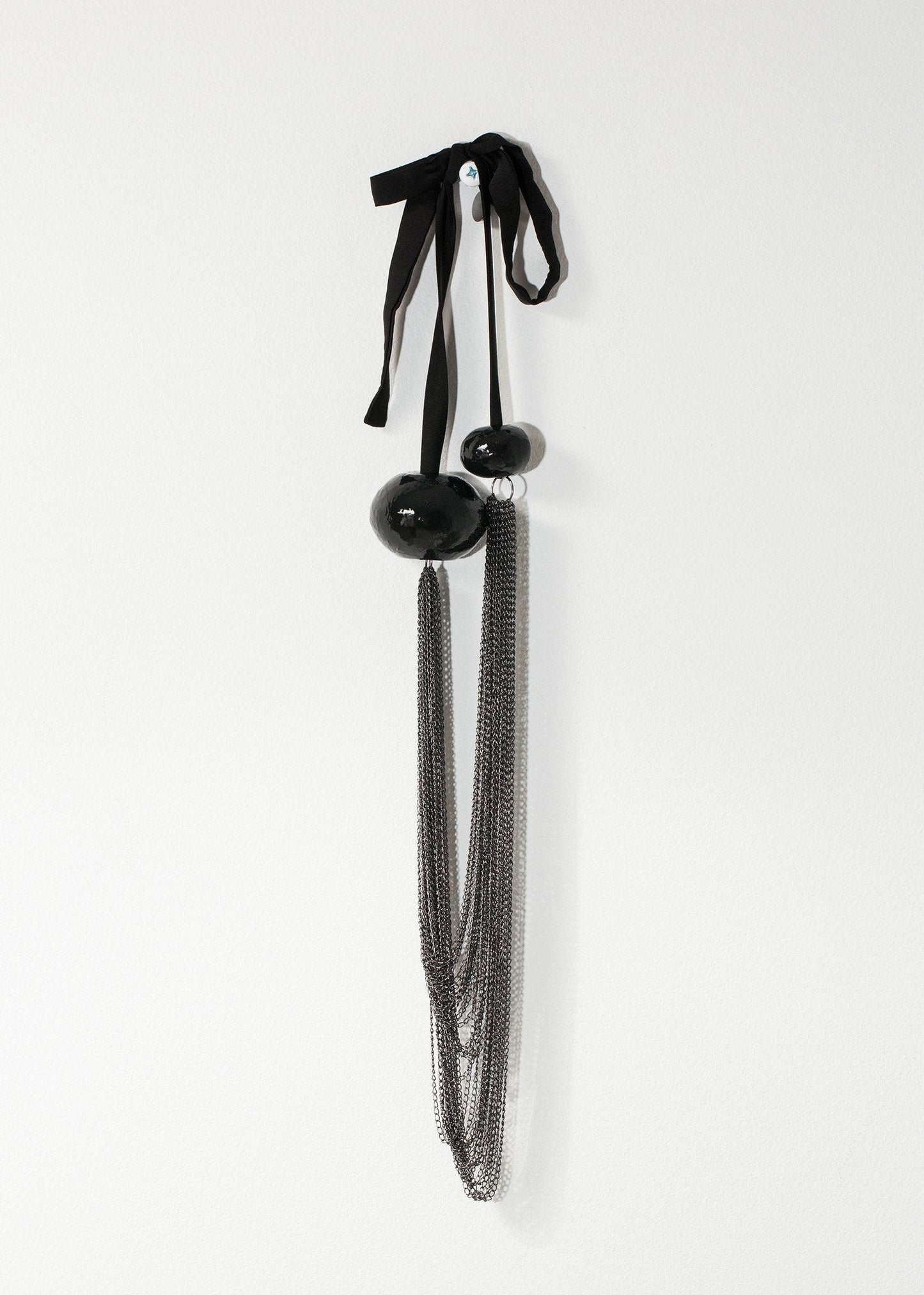 Collier Cascade en Noir