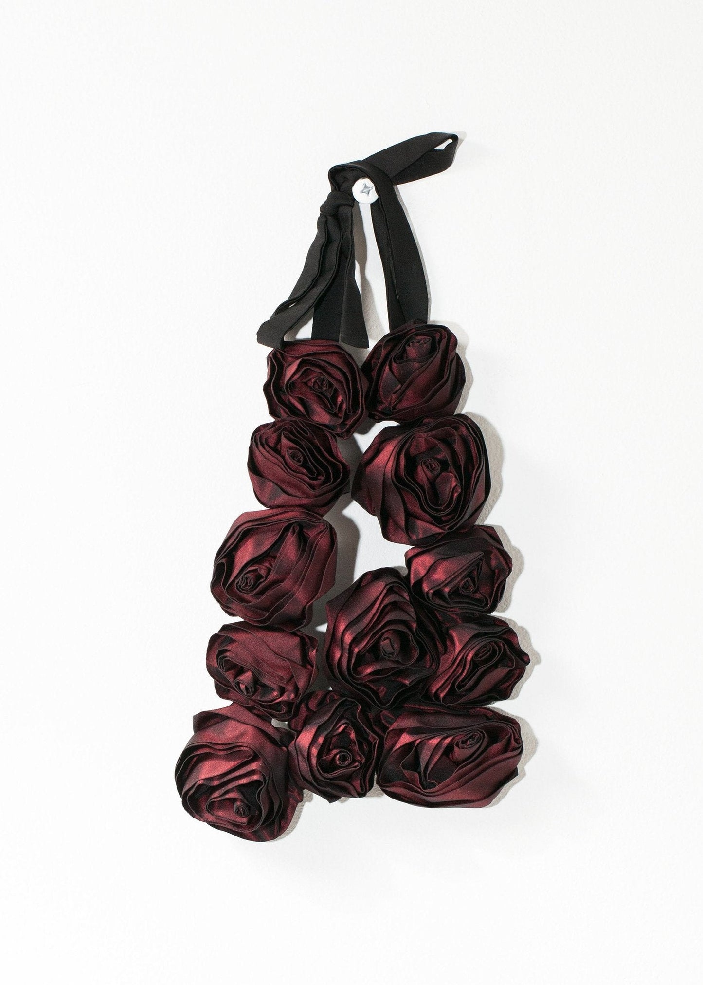 Collier Rose en Rouge