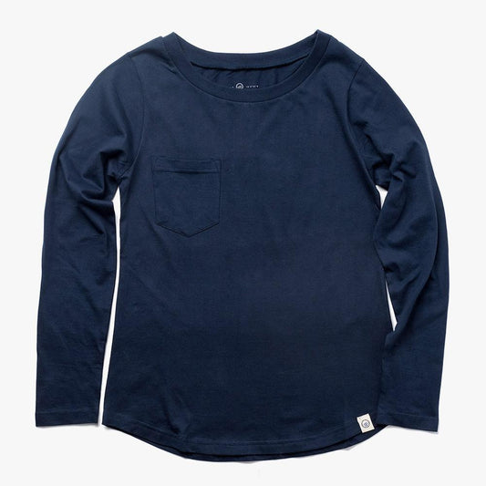 Langärmliges Swing-Shirt